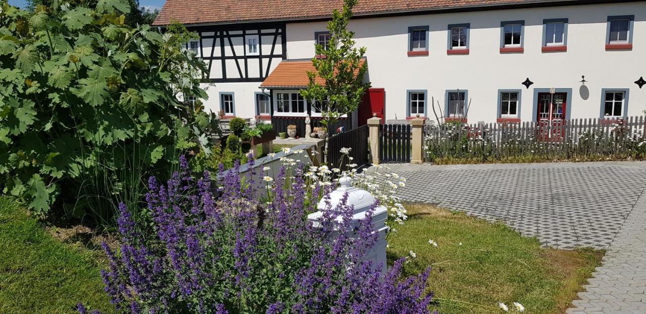 Ferienwohnung Hossies Hof - Elke Bertsdorf Exterior foto