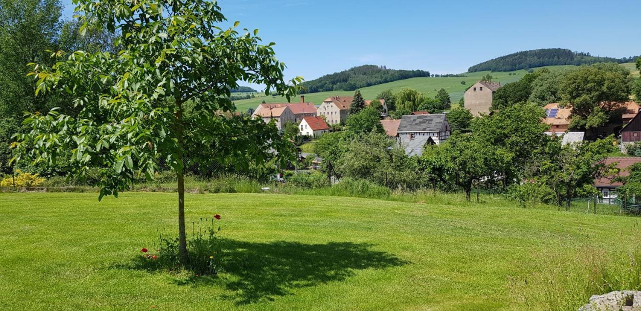 Ferienwohnung Hossies Hof - Elke Bertsdorf Exterior foto